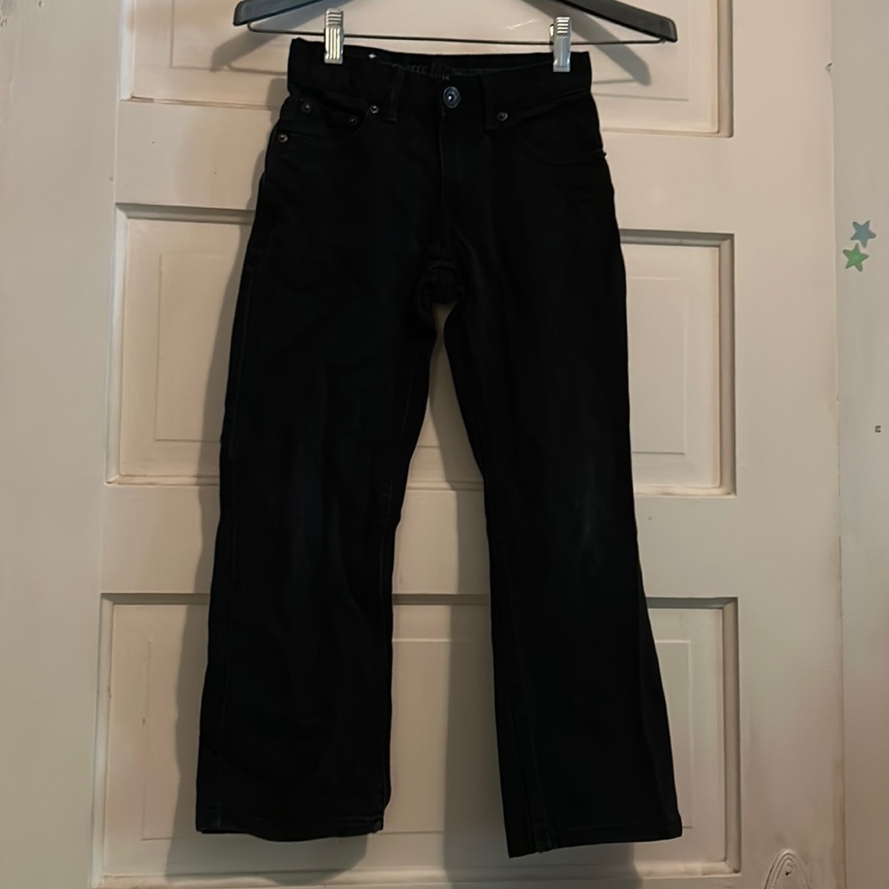 Route 66, 8R, Black Relaxed Jeans